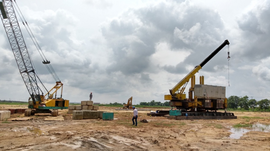 CÁC CÔNG TRÌNH THI CÔNG ÉP CỌC