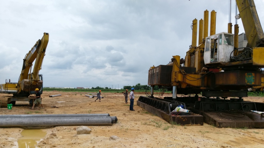 CÁC CÔNG TRÌNH THI CÔNG ÉP CỌC