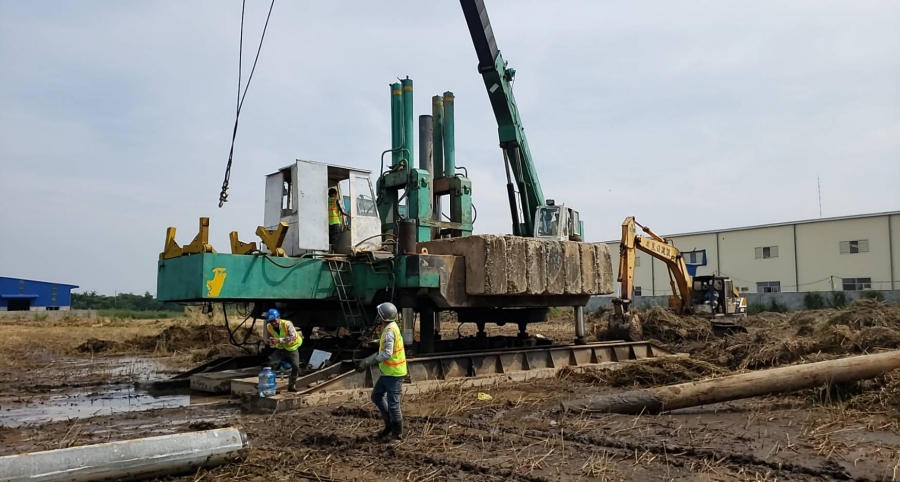 CÁC CÔNG TRÌNH THI CÔNG ÉP CỌC